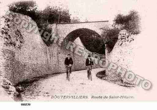 Ville de BOUTERVILLIERS, carte postale ancienne