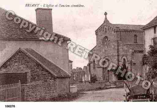 Ville de BRIANT, carte postale ancienne