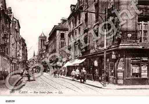 Ville de CAEN, carte postale ancienne