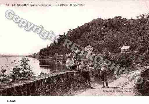 Ville de CELLIER(LE), carte postale ancienne