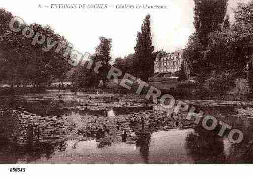 Ville de CHANCEAUXPRESLOCHES, carte postale ancienne