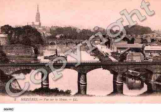 Ville de CHARLEVILLEMEZIERES, carte postale ancienne