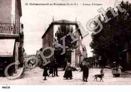 Ville de CHATEAURENARD, carte postale ancienne