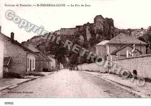 Ville de CLUSEETMIJOUX(LA), carte postale ancienne