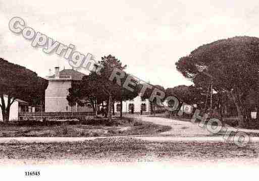 Ville de COGOLIN, carte postale ancienne