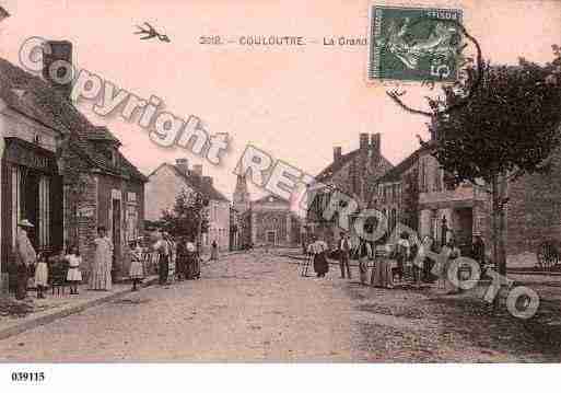 Ville de COULOUTRE, carte postale ancienne