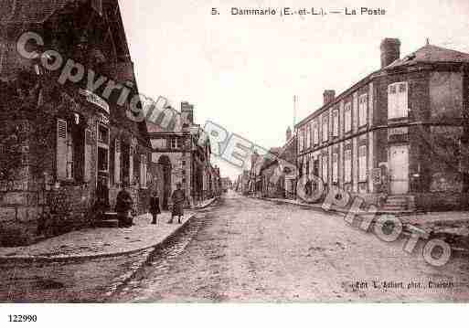 Ville de DAMMARIE, carte postale ancienne