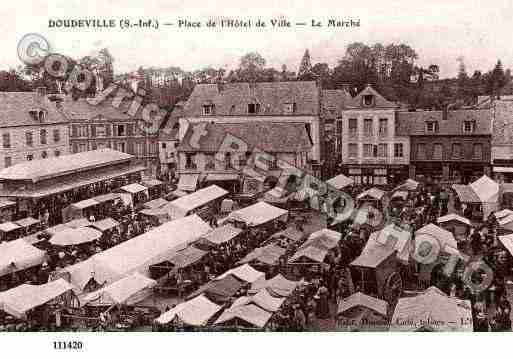 Ville de DOUDEVILLE, carte postale ancienne