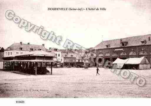 Ville de DOUDEVILLE, carte postale ancienne