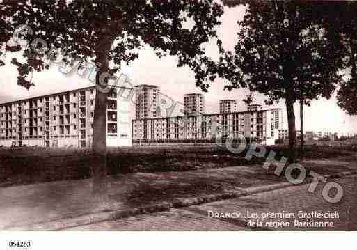 Ville de DRANCY, carte postale ancienne