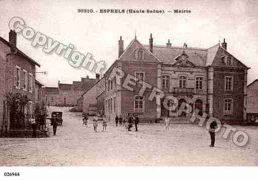 Ville de ESPRELS, carte postale ancienne