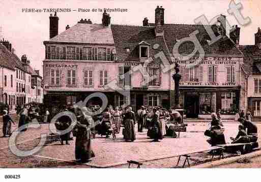 Ville de FEREENTARDENOIS, carte postale ancienne