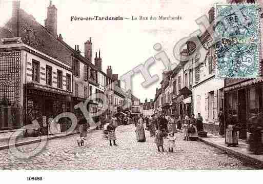 Ville de FEREENTARDENOIS, carte postale ancienne