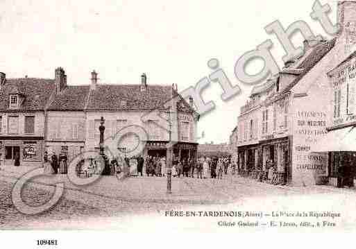 Ville de FEREENTARDENOIS, carte postale ancienne