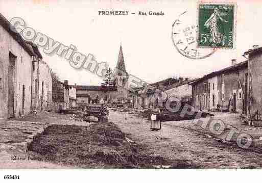 Ville de FROMEZEY, carte postale ancienne