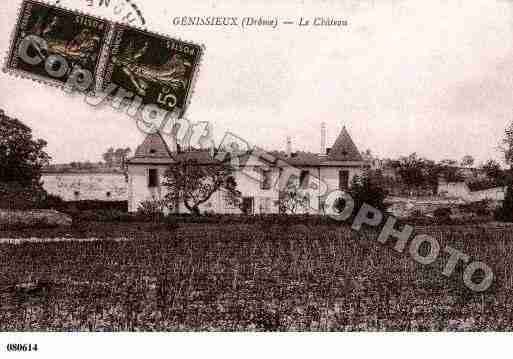 Ville de GENISSIEUX, carte postale ancienne