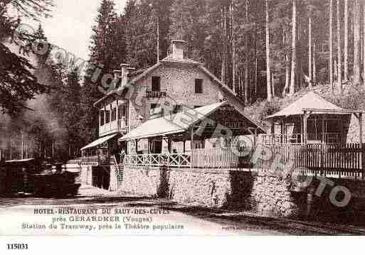 Ville de GERARDMER, carte postale ancienne