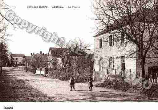 Ville de GROISES, carte postale ancienne