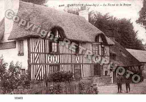 Ville de HARFLEUR, carte postale ancienne