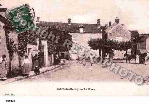 Ville de HERICY, carte postale ancienne