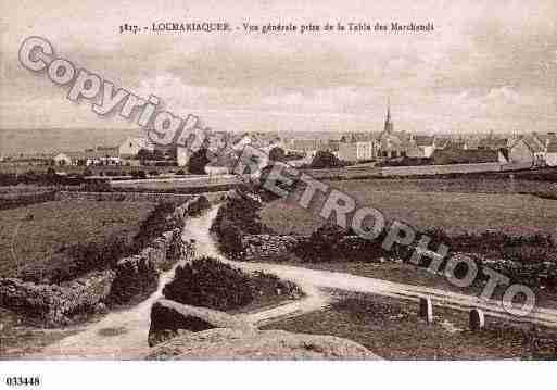 Ville de LOCMARIAQUER, carte postale ancienne