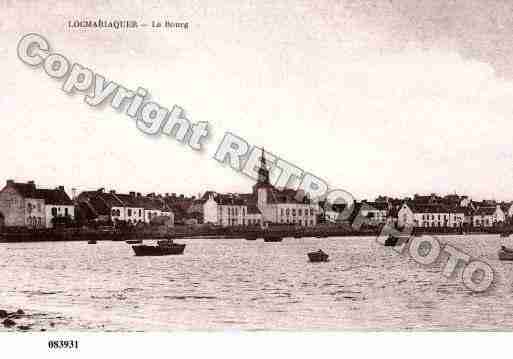 Ville de LOCMARIAQUER, carte postale ancienne