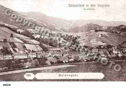 Ville de MAISONSGOUTTE, carte postale ancienne