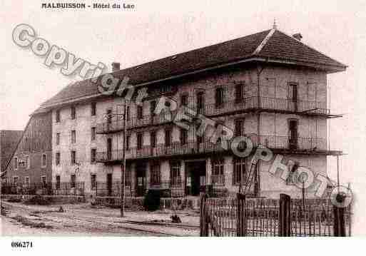 Ville de MALBUISSON, carte postale ancienne