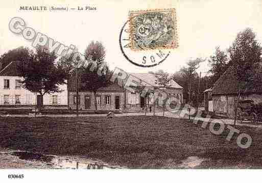 Ville de MEAULTE, carte postale ancienne