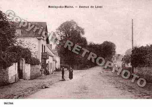 Ville de MESLAYDUMAINE, carte postale ancienne