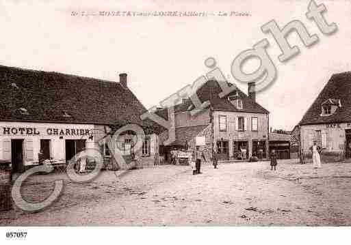 Ville de MONETAYSURLOIRE, carte postale ancienne