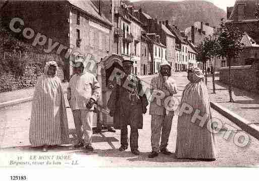 Ville de MONTDORE, carte postale ancienne