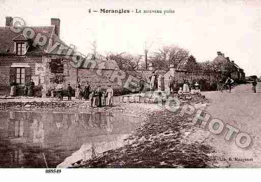 Ville de MORANGLES, carte postale ancienne