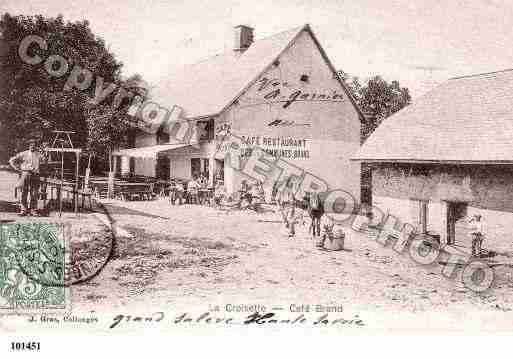 Ville de MURAZ(LA), carte postale ancienne