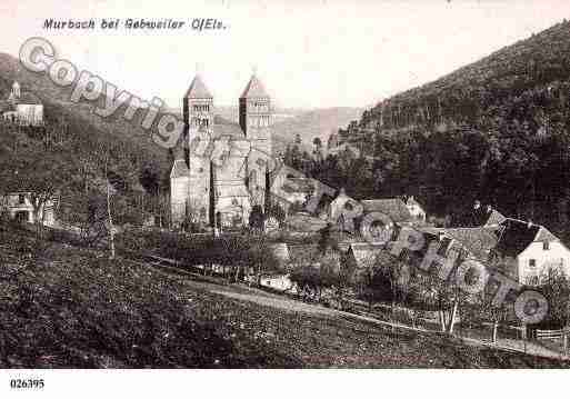 Ville de MURBACH, carte postale ancienne