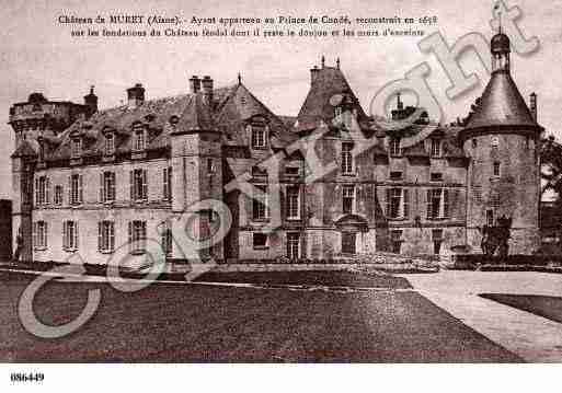 Ville de MURET, carte postale ancienne