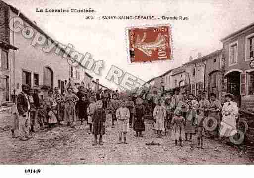 Ville de PAREYSAINTCESAIRE, carte postale ancienne Ville de PAREYSAINTCESAIRE, carte postale ancienne