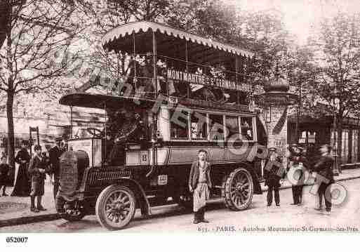 Ville de PARIS6, carte postale ancienne