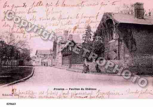 Ville de PRESLESENBRIE, carte postale ancienne