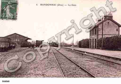 Ville de RANDONNAI, carte postale ancienne
