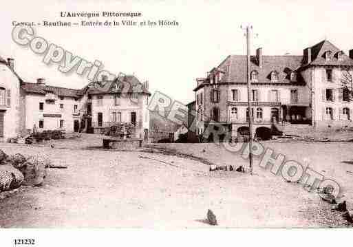 Ville de RAULHAC, carte postale ancienne