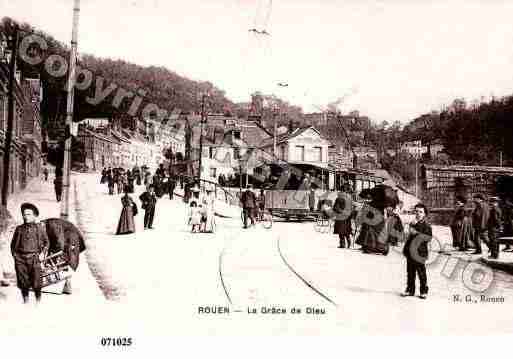 Ville de ROUEN, carte postale ancienne
