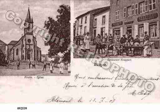 Ville de ROUSSYLEVILLAGE, carte postale ancienne