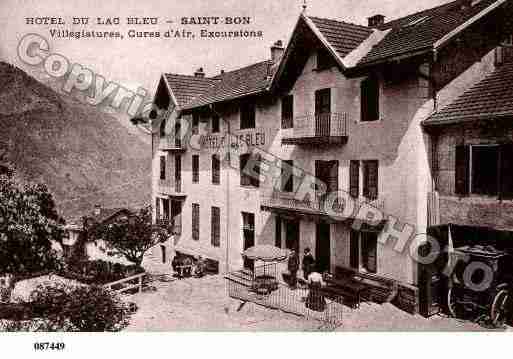 Ville de SAINTBONTARENTAISE, carte postale ancienne