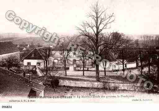 Ville de SAINTMARTINSUROREUSE, carte postale ancienne