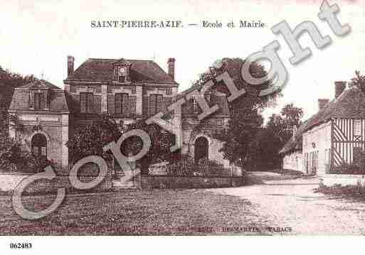 Ville de SAINTPIERREAZIF, carte postale ancienne