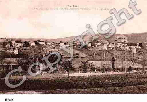 Ville de SAINTPIERRETOIRAC, carte postale ancienne