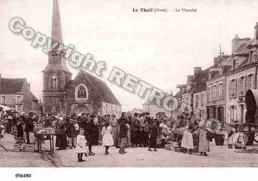 Ville de THEIL(LE), carte postale ancienne