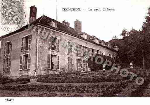 Ville de TRONCHOY, carte postale ancienne