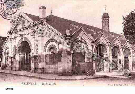 Ville de VALENCAY, carte postale ancienne